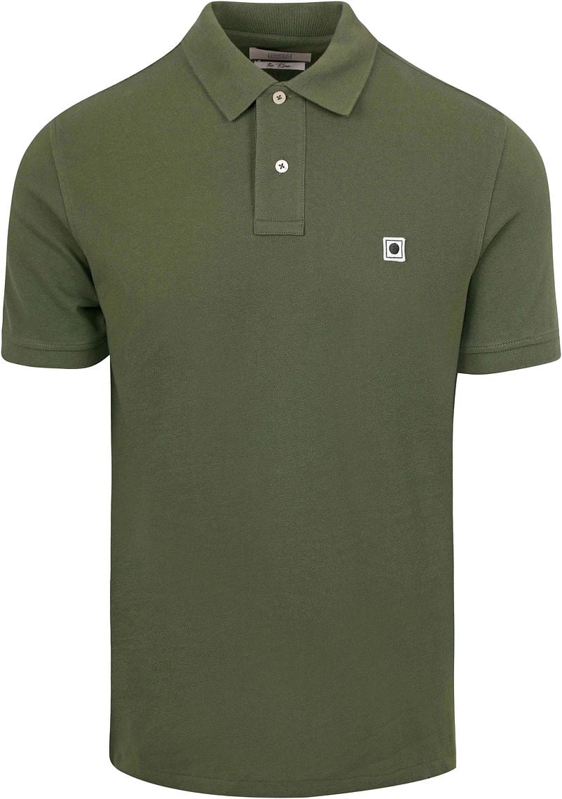 KING Essentials The Rene Poloshirt Olijfgroen