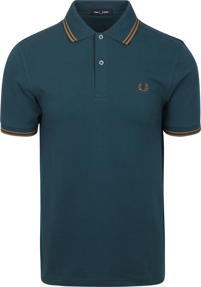 Fred Perry Polo Twin Tipped M3600 Petrol