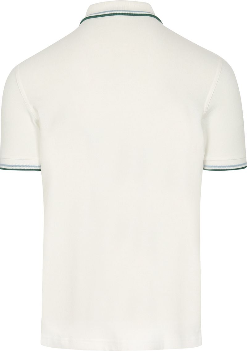 Fred Perry Polo Twin Tipped M3600 Wit Z52