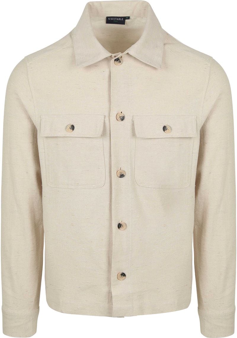Suitable Drop Loop Overshirt Sand