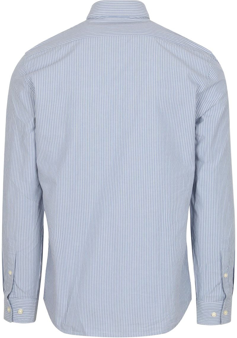 Marc O'Polo Hemd Streifen Hellblau  - Größe XL günstig online kaufen