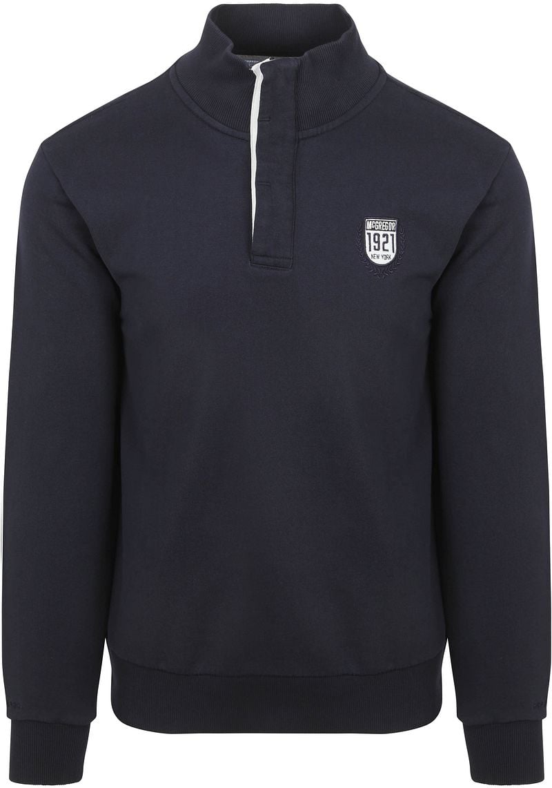 McGregor Half Zip Sweater Navy - Größe M günstig online kaufen