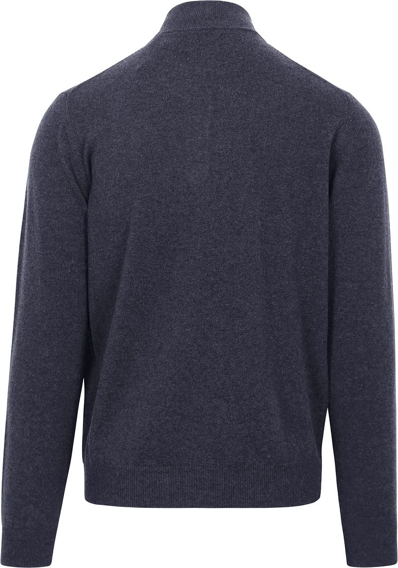 Gant Sweatshirt SUPERFINE LAMBSWOOL HALF ZIP, MARINE günstig online kaufen