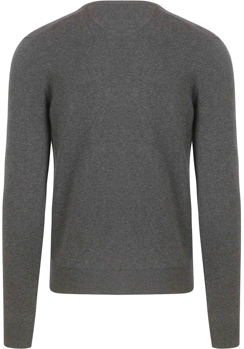 Suitable Respect Vinir Pullover Melange Antraciet