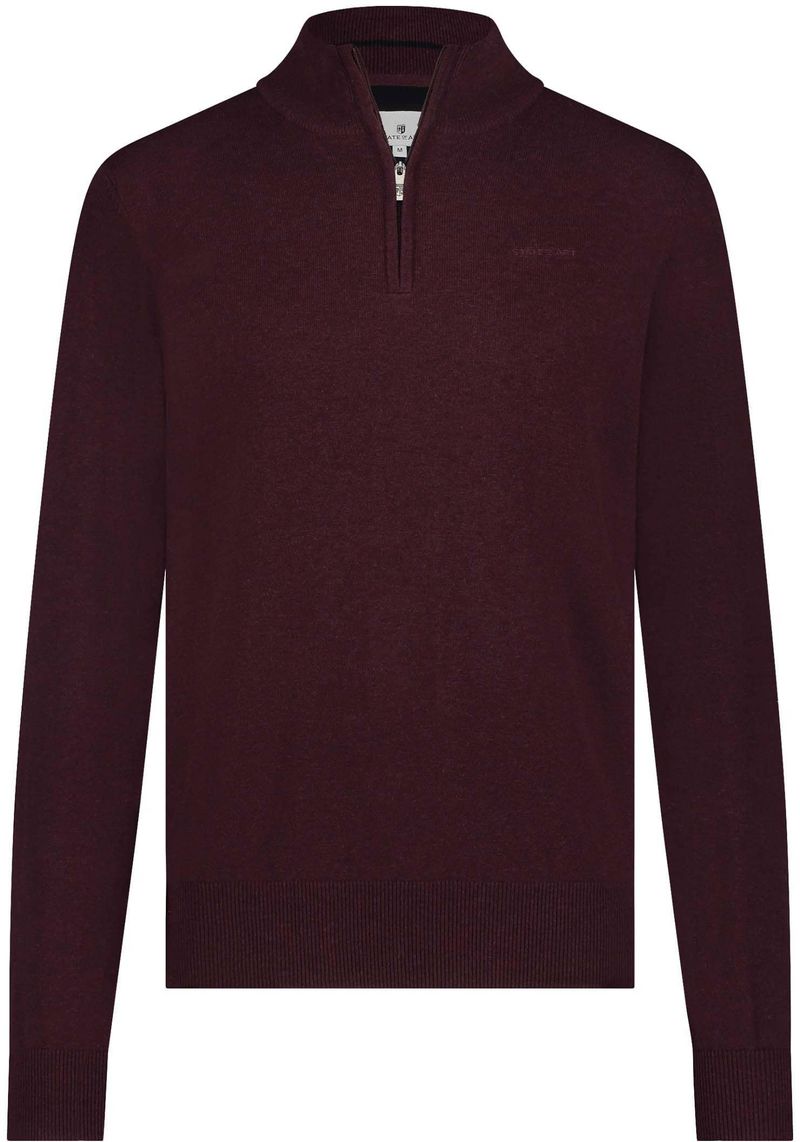 State of Art Sportzip Pullover Red Heren