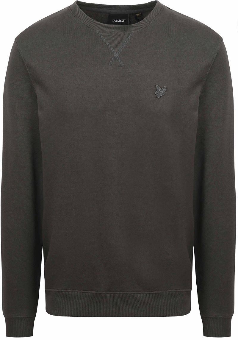 Lyle & Scott Katoenen Gebreide Truien en Sweaters Gray Heren