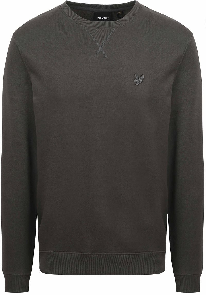 Lyle & Scott Sweater Antraciet - Größe L günstig online kaufen