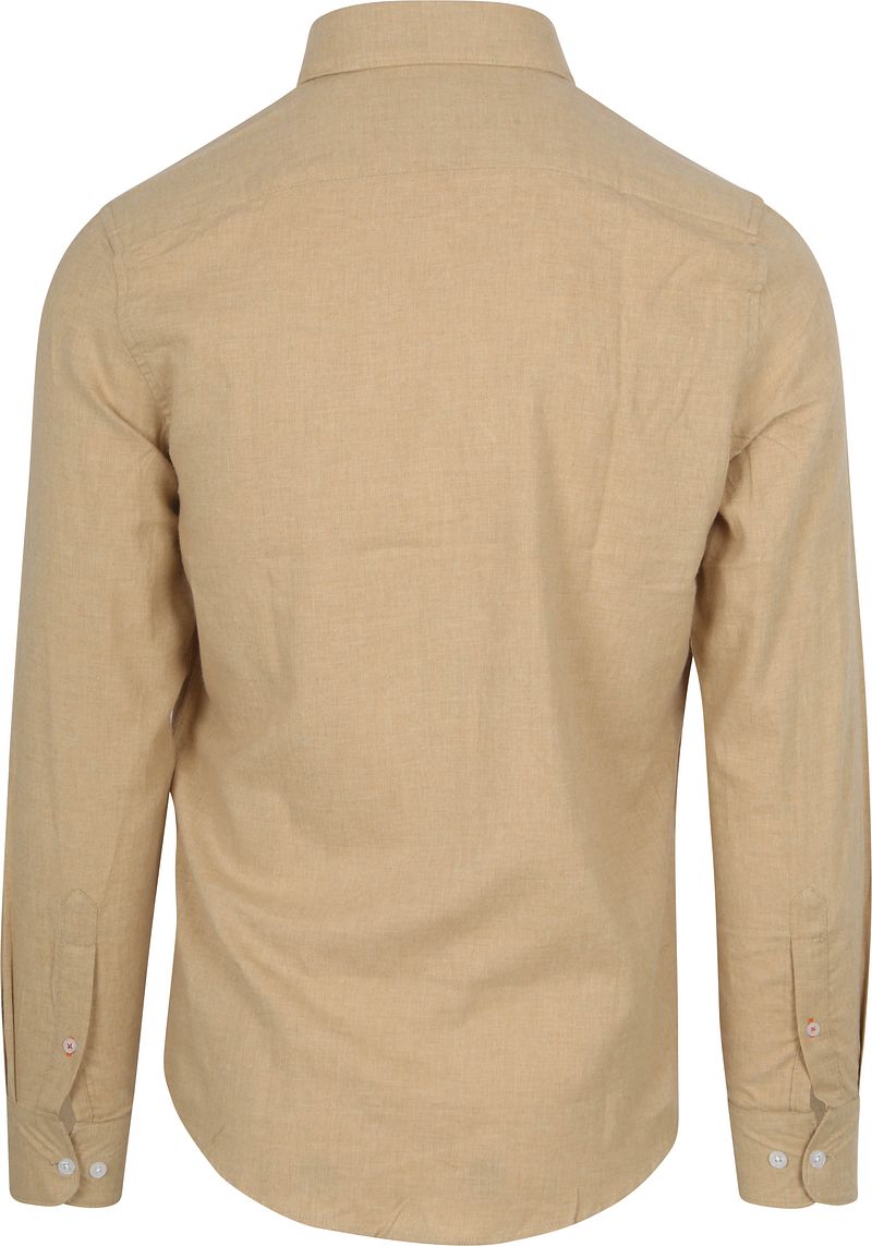 Suitable Overhemd Flanel Beige