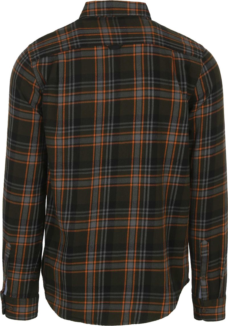 Superdry Overhemd Ruit Groen