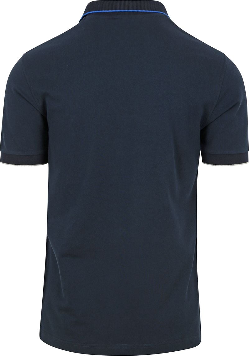 Sun68 Poloshirt Small Stripe Collar Navy - Größe XXL günstig online kaufen