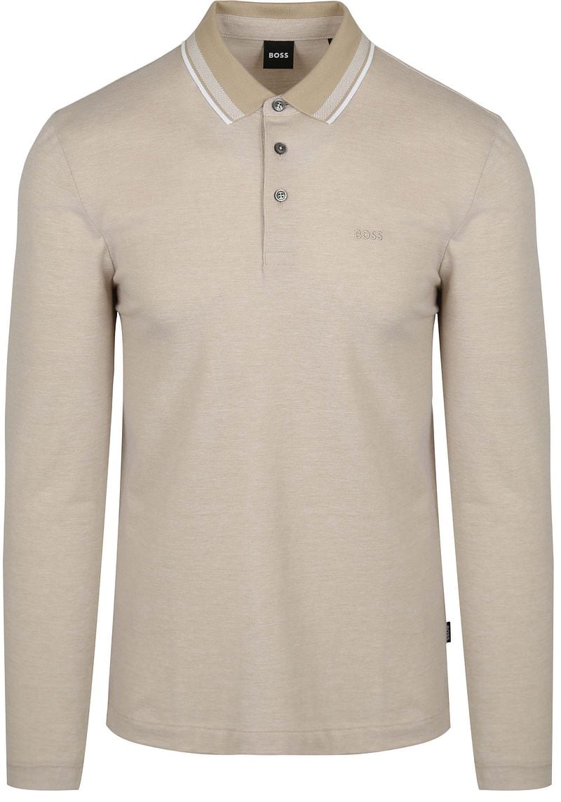 BOSS Pittman Polo Beige - Größe M günstig online kaufen