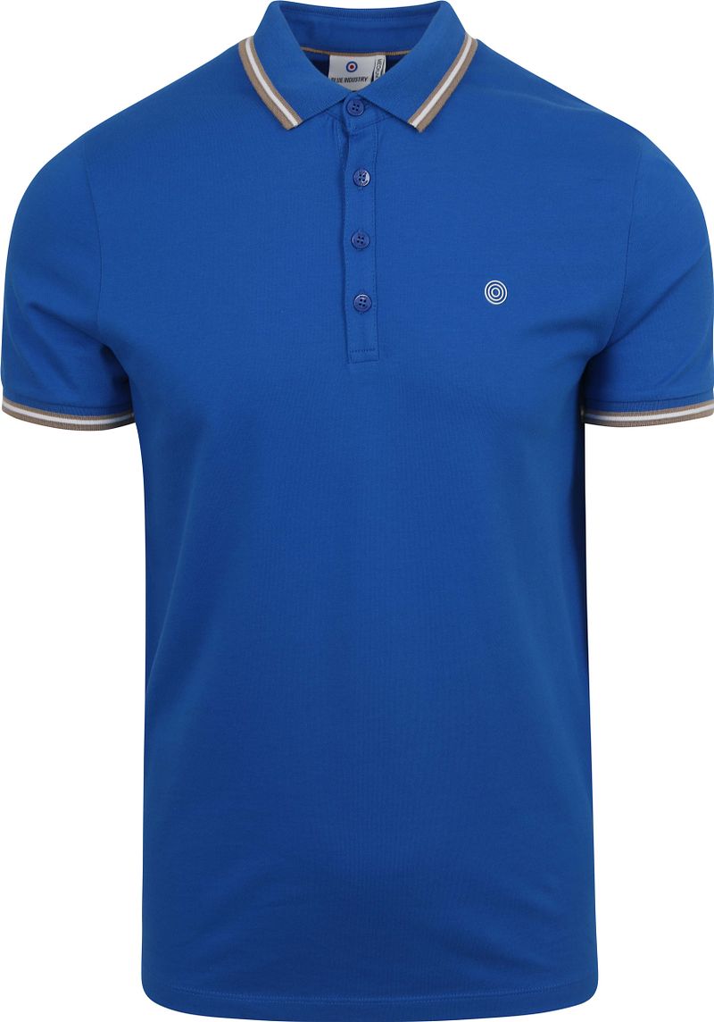 Blue Industry Piqué Poloshirt Kobaltblau - Größe XXL günstig online kaufen