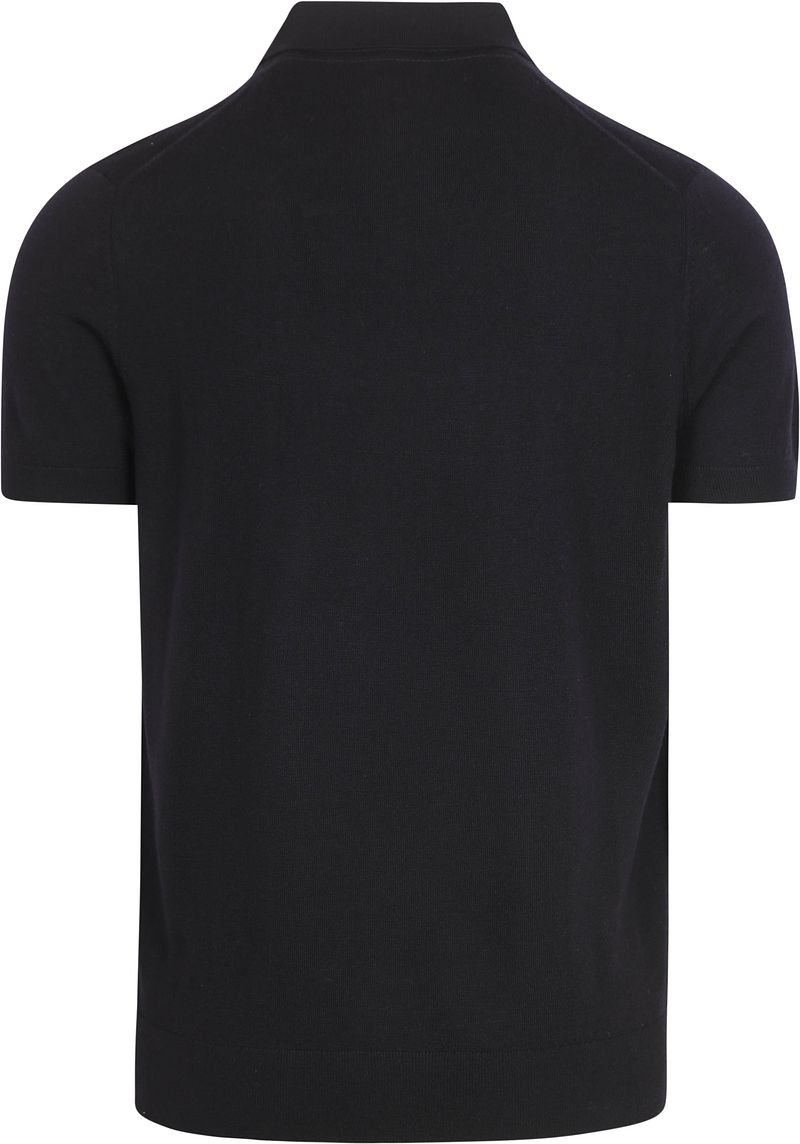 Suitable Polo Merinowol Navy