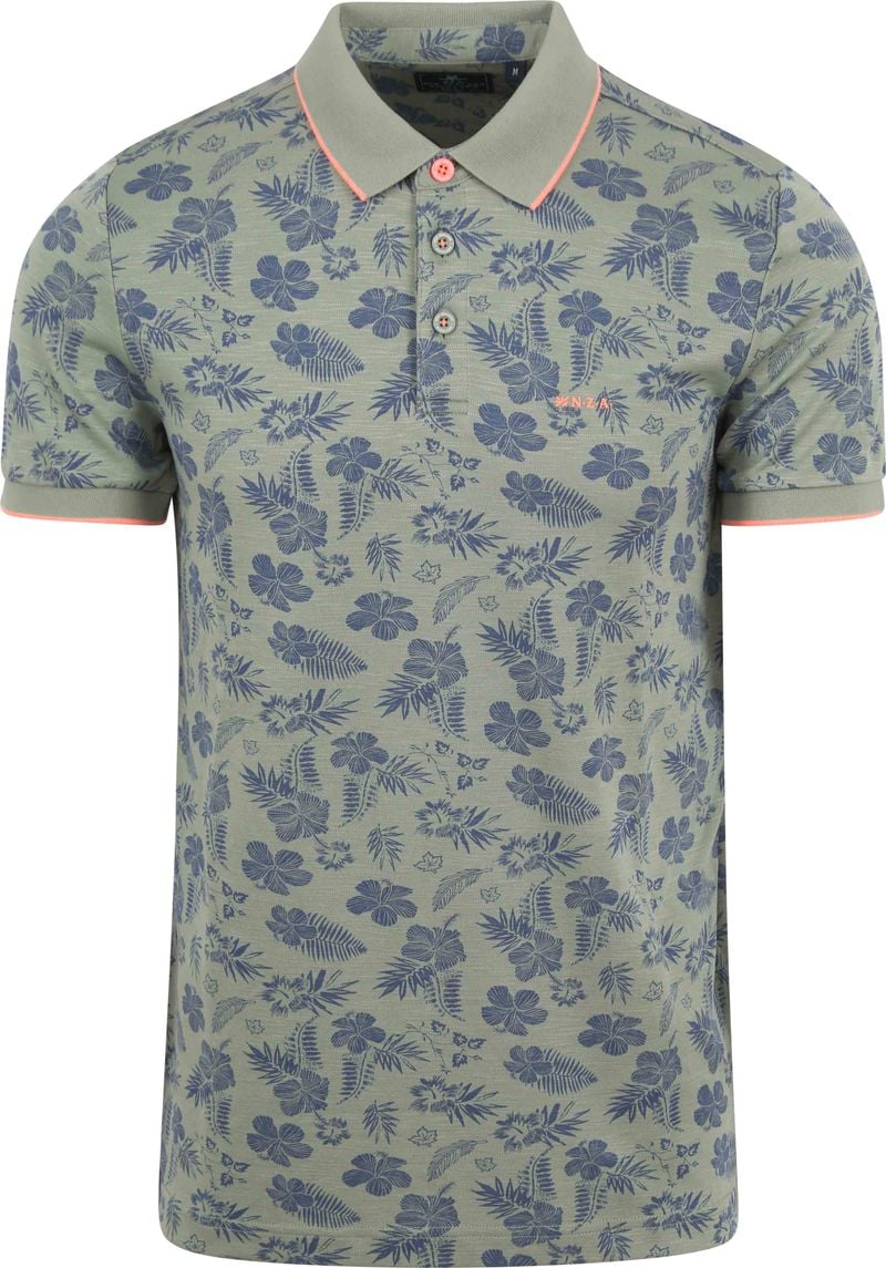 New Zealand Auckland polo met all over print mellow army