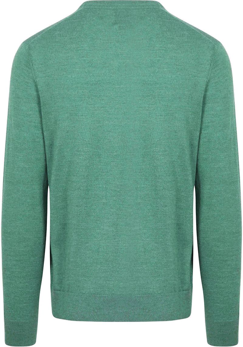 KING Essentials The John Pullover Merino Groen