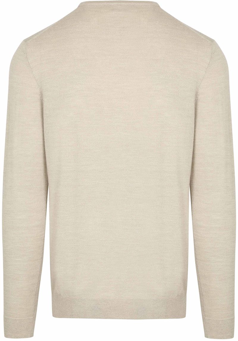 Profuomo Pullover Merinowol Beige