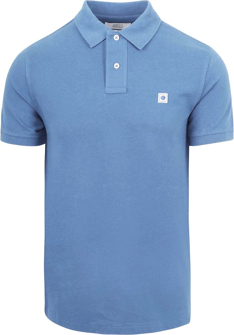 King Essentials The Rene Poloshirt Mid Blau