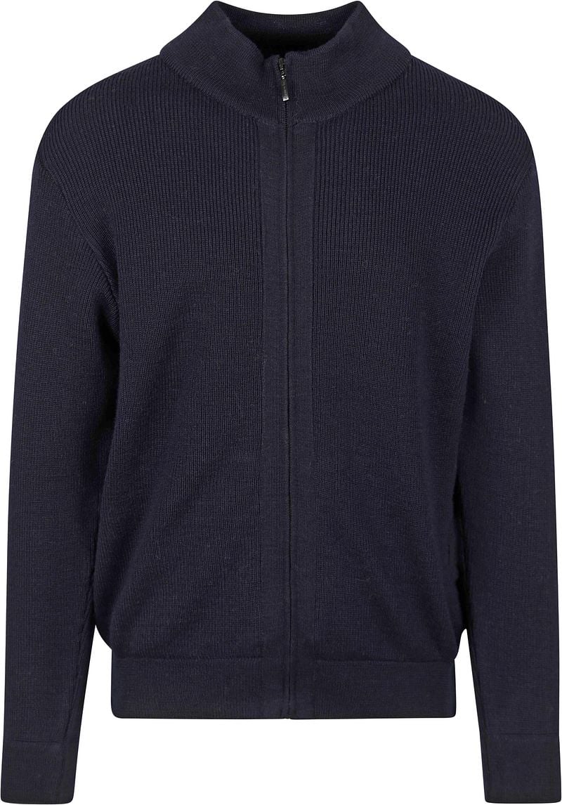 Armor-Lux Kerlouan Strickjacke Wolle Navy - Größe XL günstig online kaufen