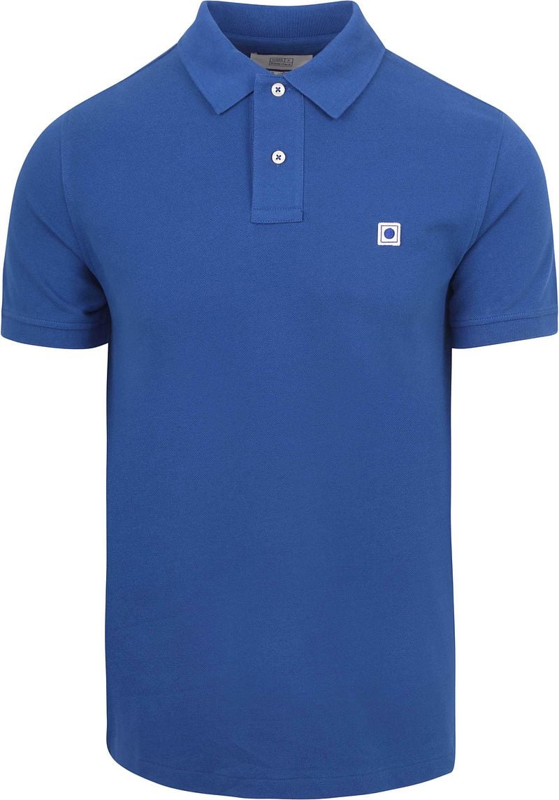 KING Essentials The Rene Poloshirt Royal Blauw