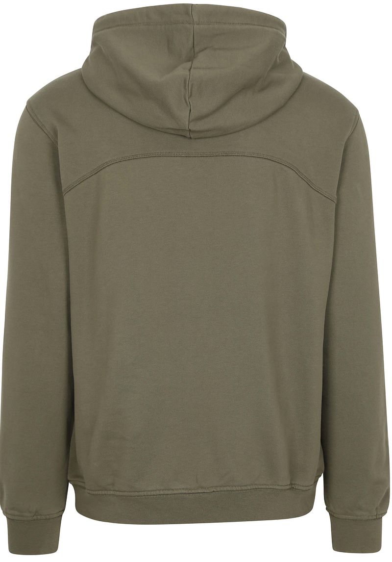 Napapijri Badge Hoodie Olijfgroen