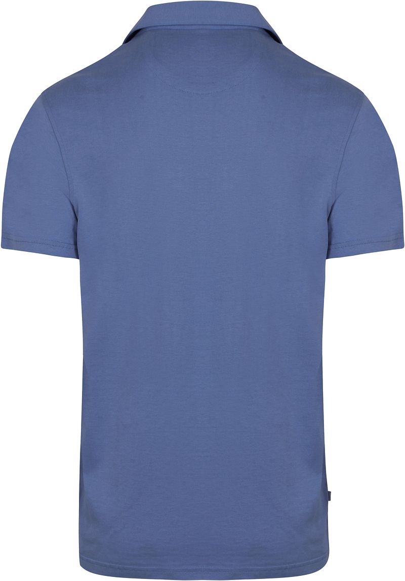 KING Essentials The James Poloshirt Royal Blauw