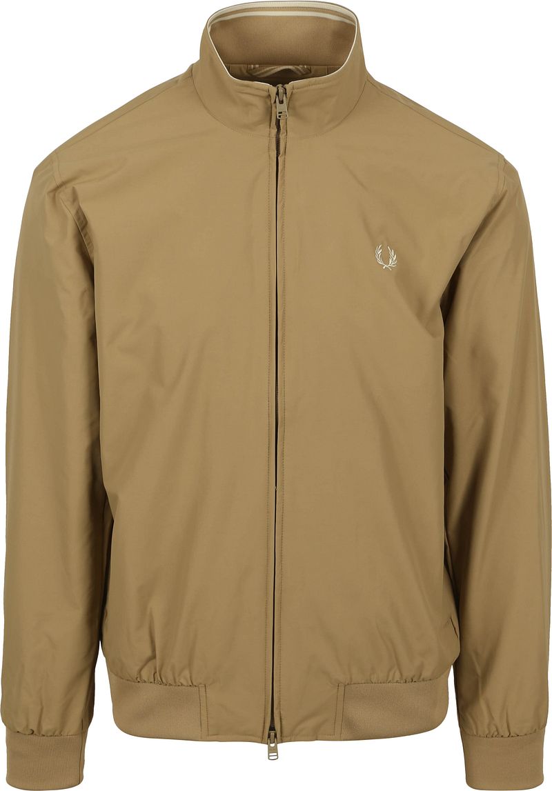 Fred Perry Stijlvolle Brentham Herenjas Beige Heren