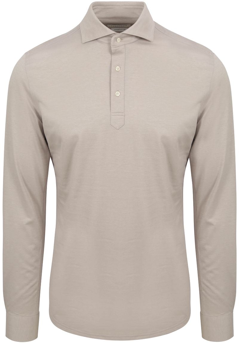 Profuomo Camiche Poloshirt Beige - Größe 43 günstig online kaufen