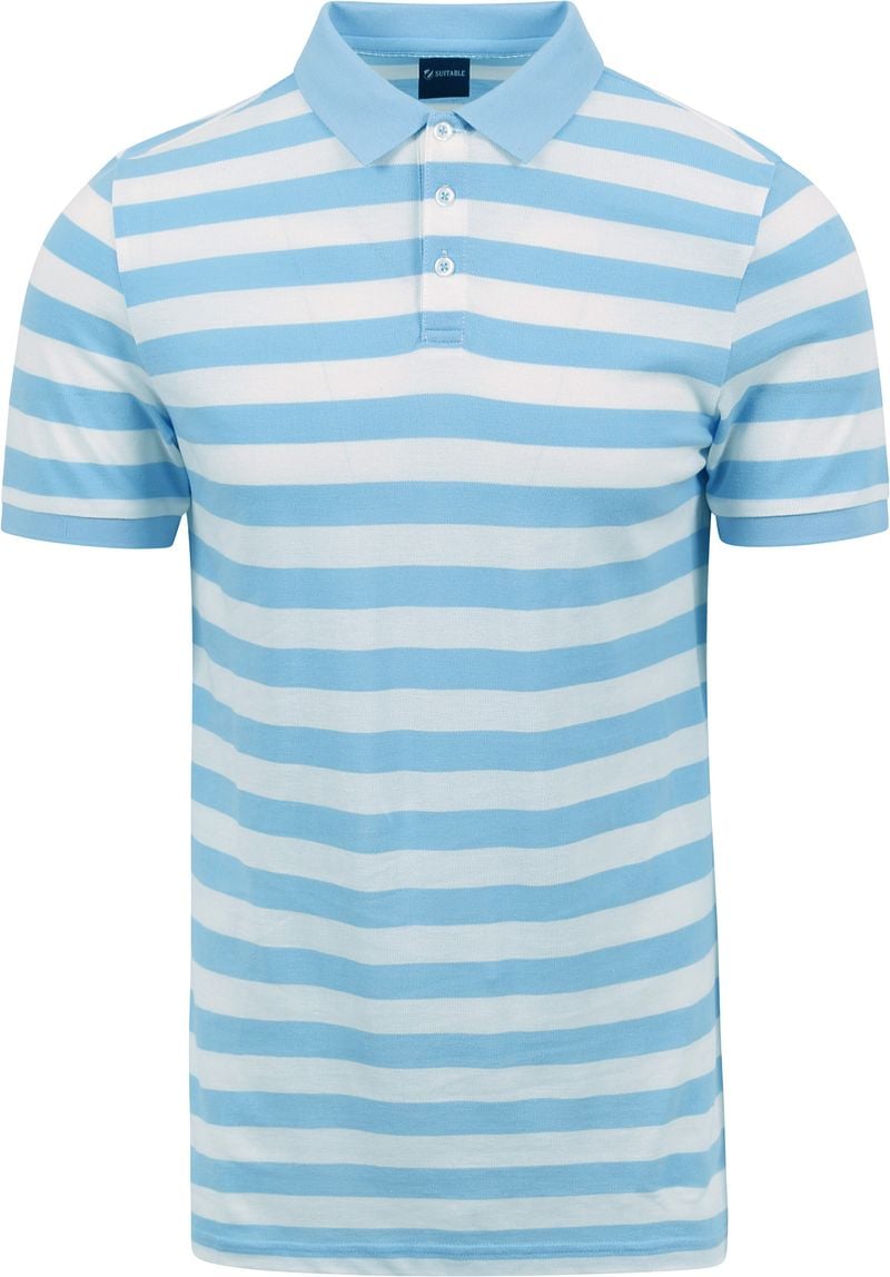 Suitable Balky Poloshirt Hellblau - Größe XXL günstig online kaufen