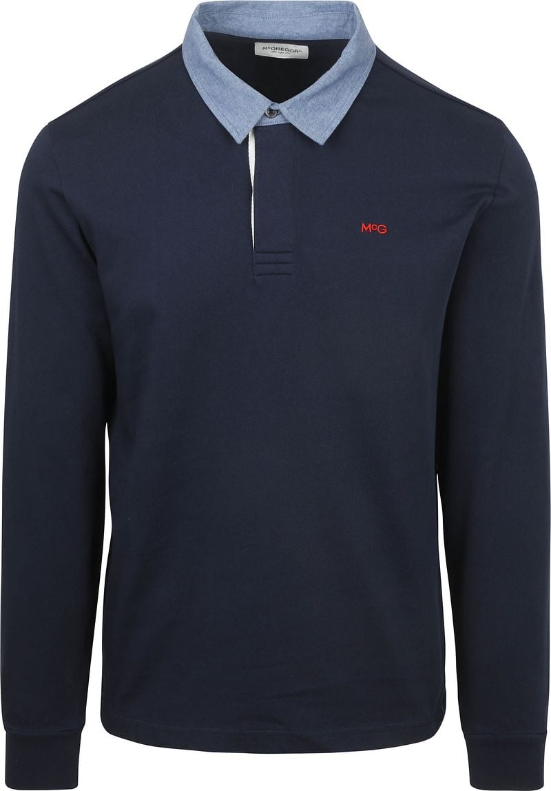 McGregor Rugbyshirt Navy  - Größe XL günstig online kaufen