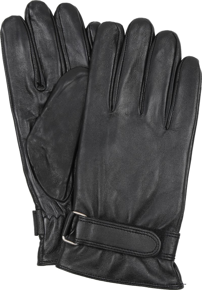 Suitable Gants Velcro en cuir  Noir taille 8.5