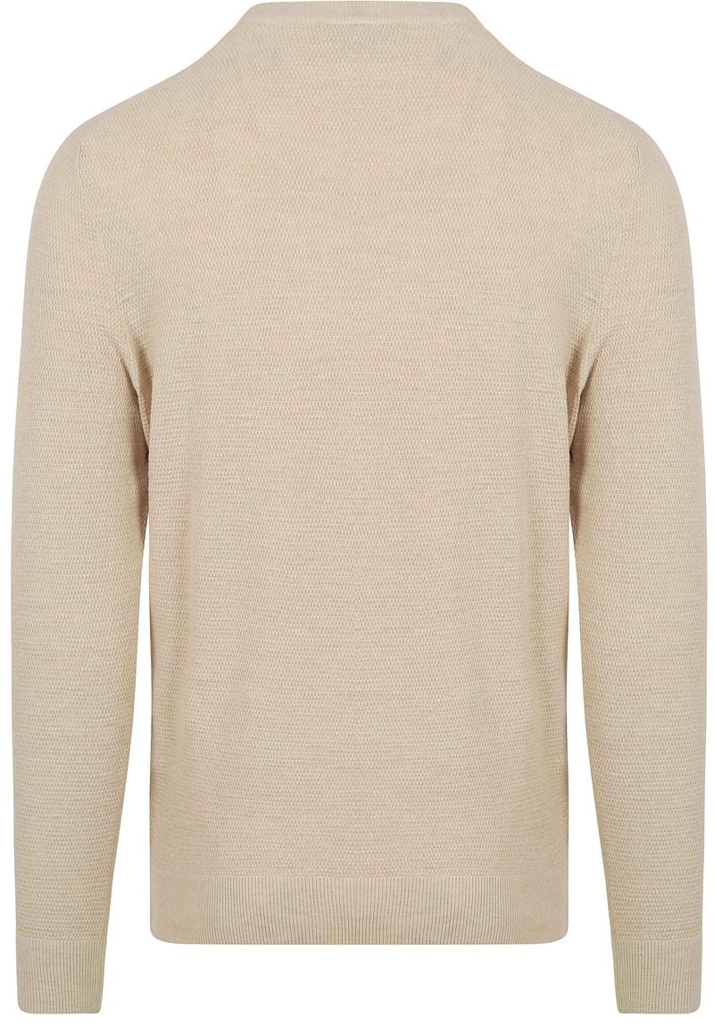 Profuomo Pullover Textured Ecru - Größe XXL günstig online kaufen