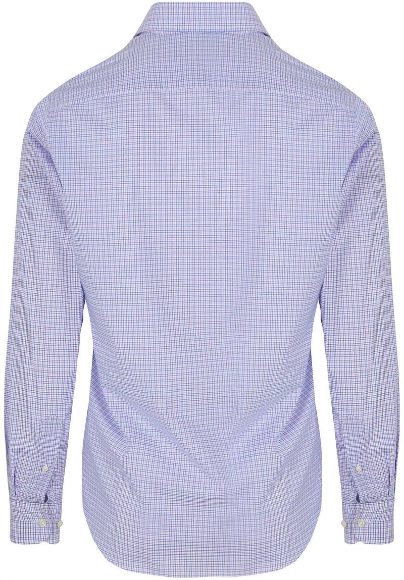 Steppin' Out Hemd Karos Blau Rosa - Größe M günstig online kaufen