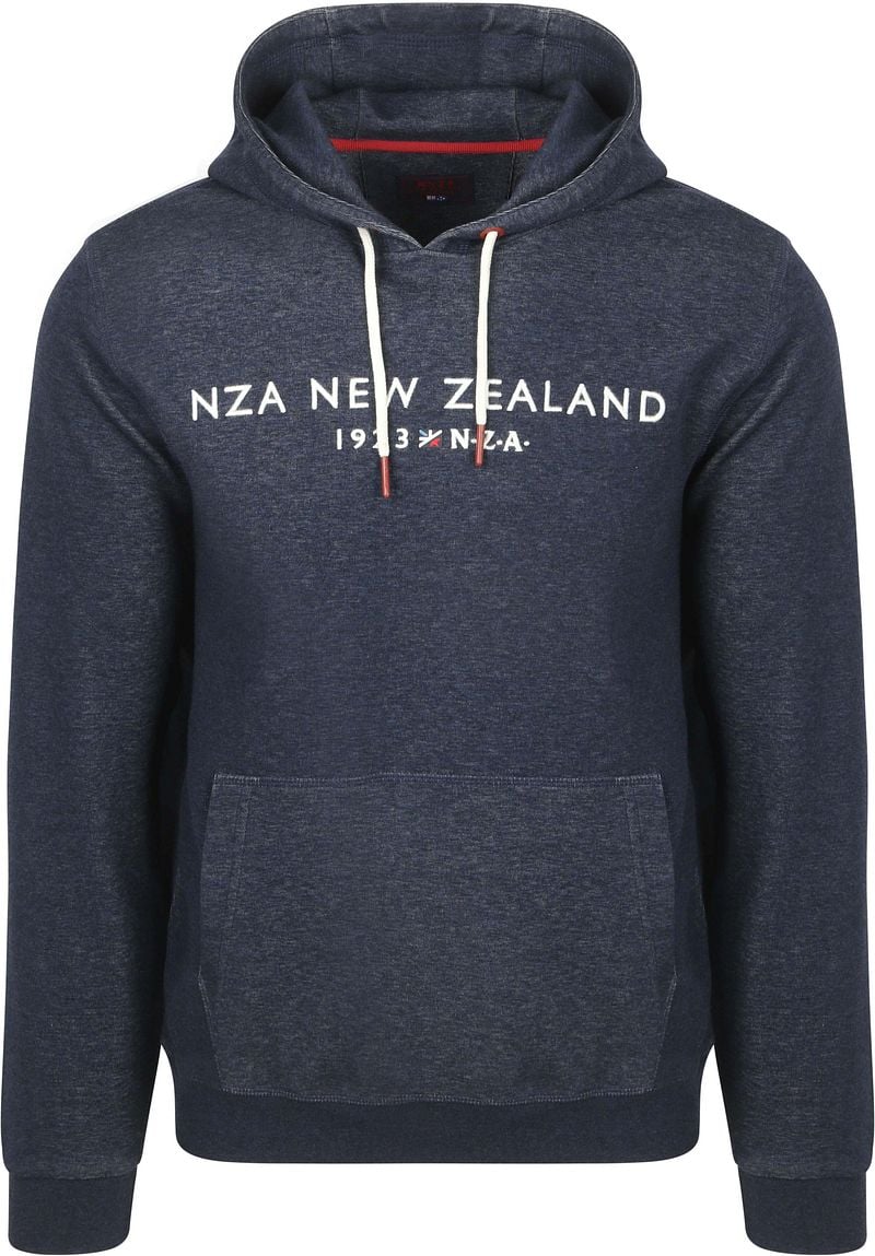 NZA Hoodie Diamond Logo Interlock Melange Icon Navy - Größe 3XL günstig online kaufen