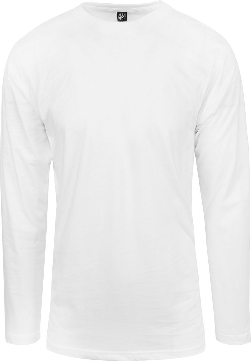 Alan Red T-Shirt Virginia Weiß Longsleeve 2-pack - Größe M günstig online kaufen