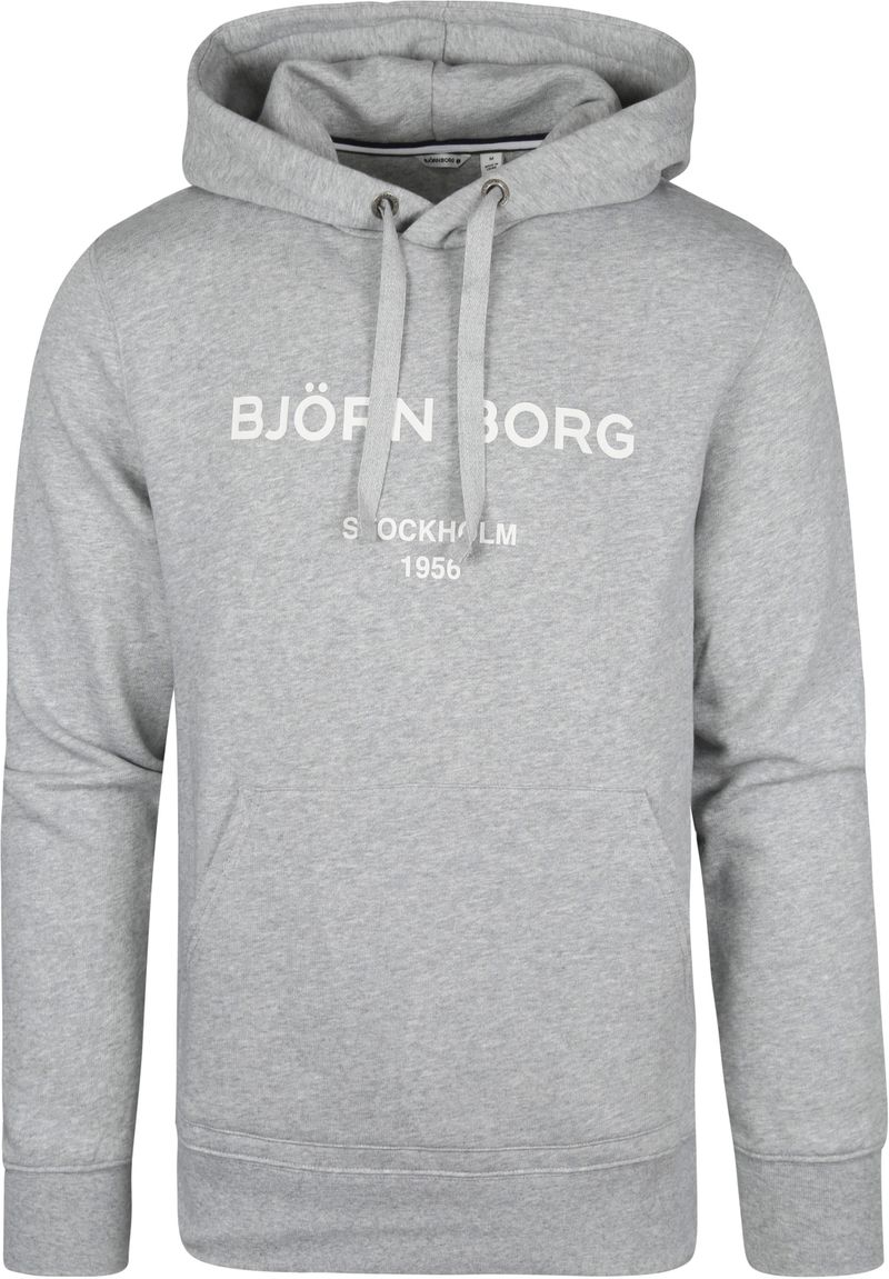 Bjorn Borg Hoodie Grijs Logo