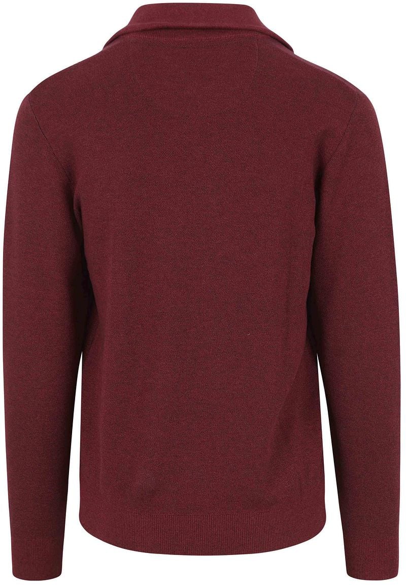 Casa Moda Halfzip Pullover Bordeaux - Größe 3XL günstig online kaufen