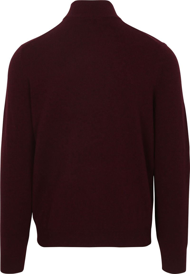 Steppin' Out Half Zip Pullover Merinowolle Bordeaux - Größe XXL günstig online kaufen