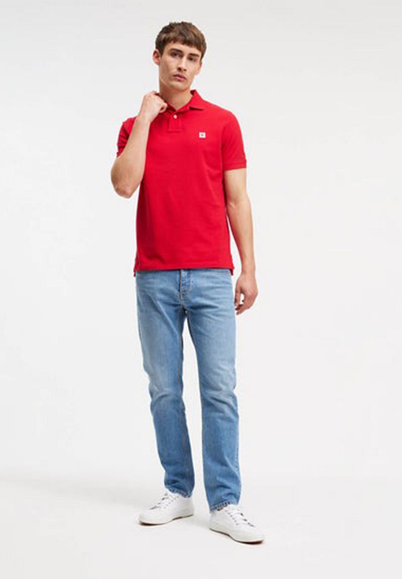 KING Essentials The Rene Poloshirt Rood
