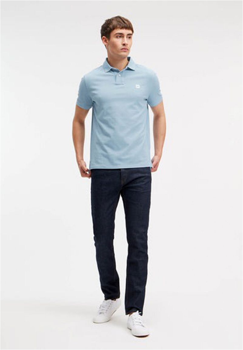 KING Essentials The Rene Poloshirt Lichtblauw