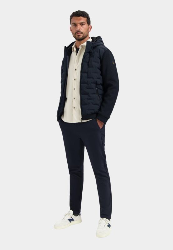 No Excess Jacke Knitted Sleeve Navy - Größe M günstig online kaufen