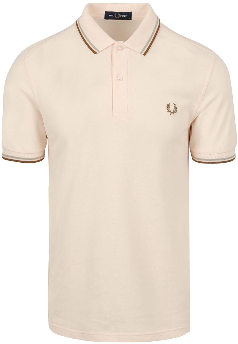 Fred Perry Polo M3600 Lichtroze V30