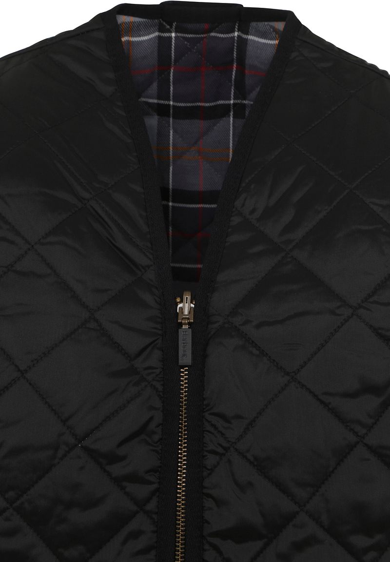 Barbour Innenfutter Quilted Zip-in Schwarz - Größe 44 günstig online kaufen