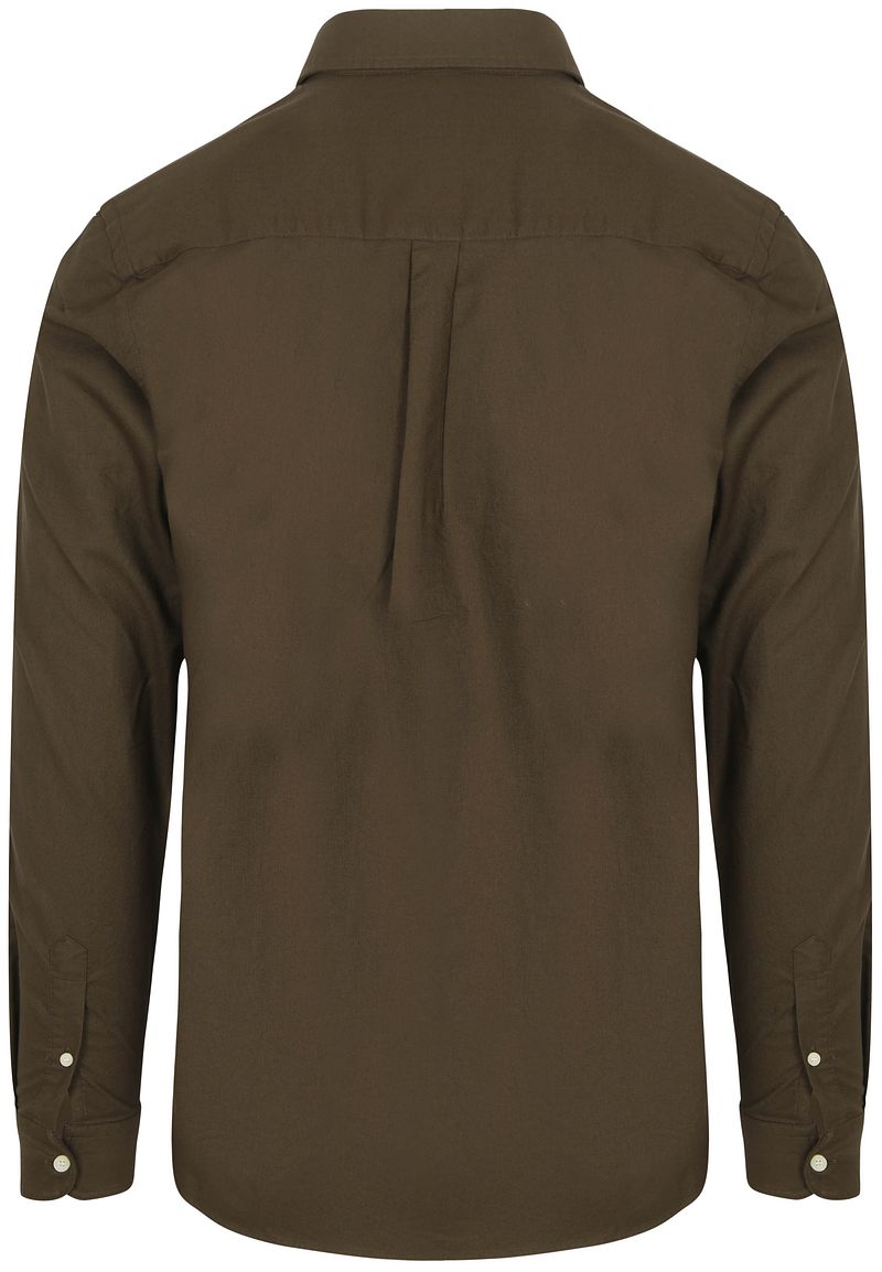 Lyle and Scott Lyle & Scott Shirt Plain Oxford Olive