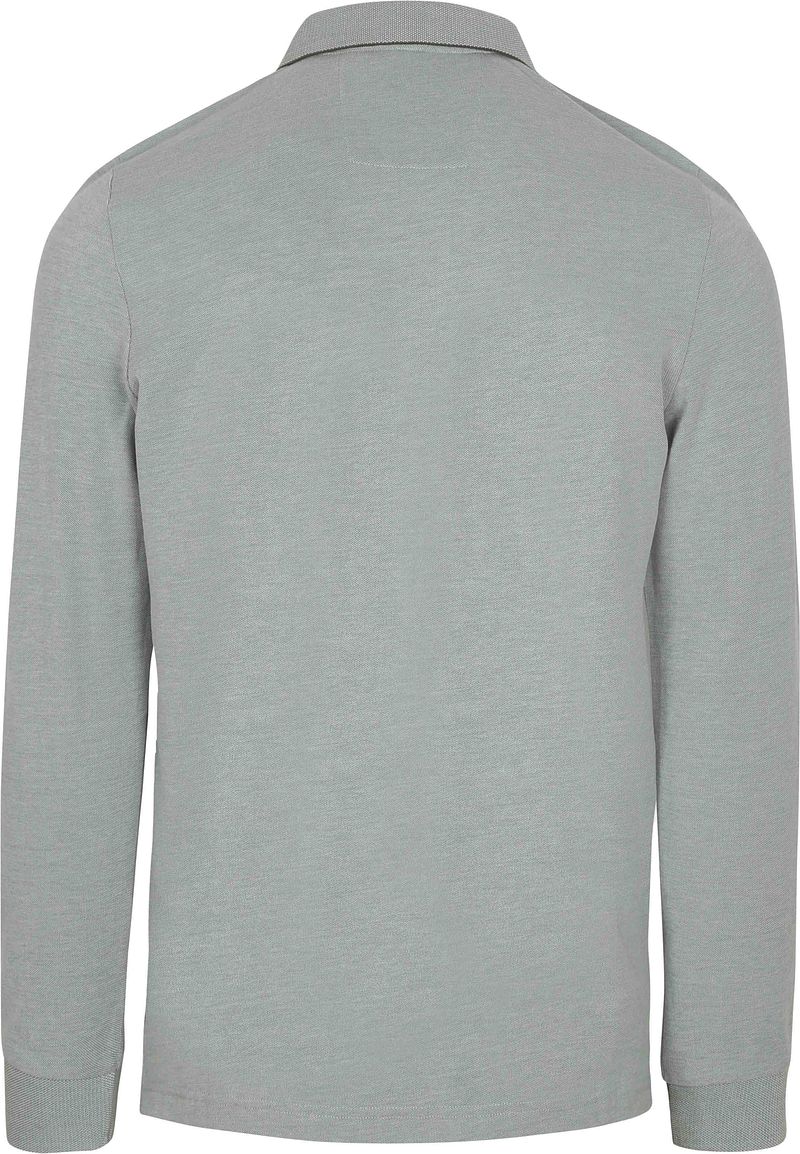 new zealand auckland NZA Longsleeve Polo Hamton Piqué Groen