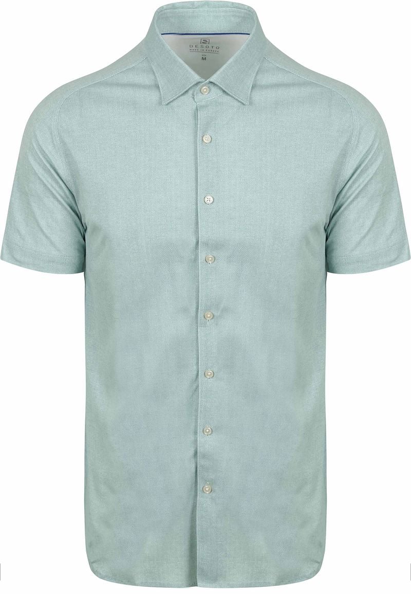 Desoto Short Sleeve Jersey Overhemd Lichtgroen