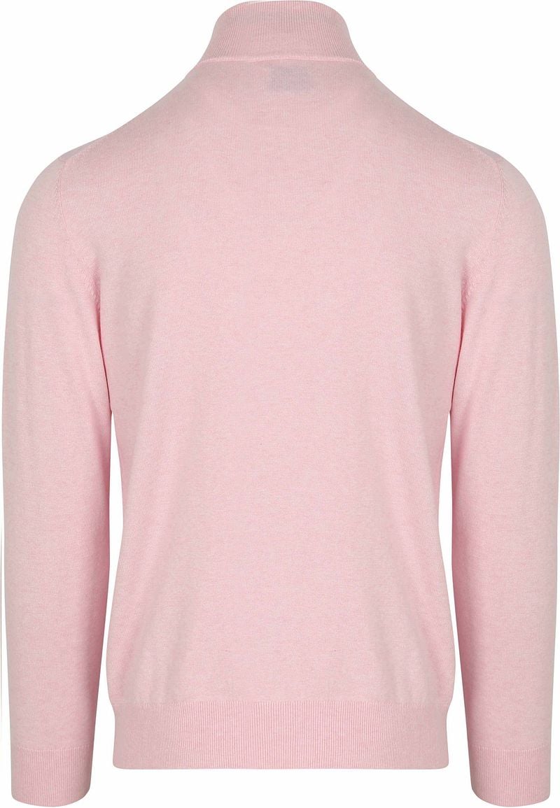 Gant Half Zip Pullover Hellrosa - Größe L günstig online kaufen