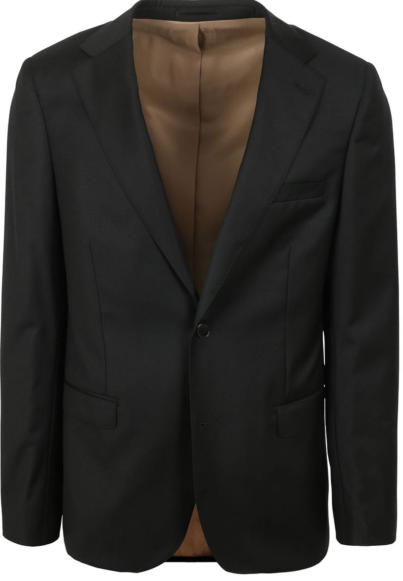 Suitable Anzug Wolle Uni Schwarz - Größe 54 günstig online kaufen