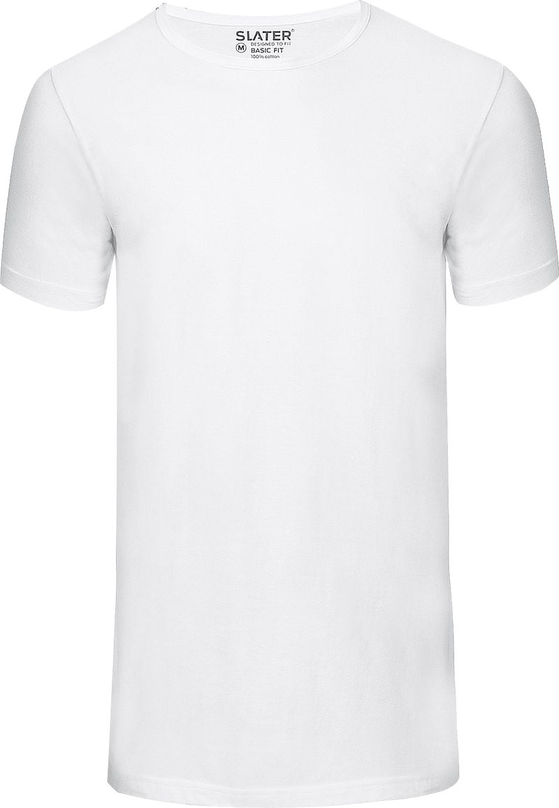Slater 2er-Pack Basic Fit T-shirt Weiß - Größe XL günstig online kaufen