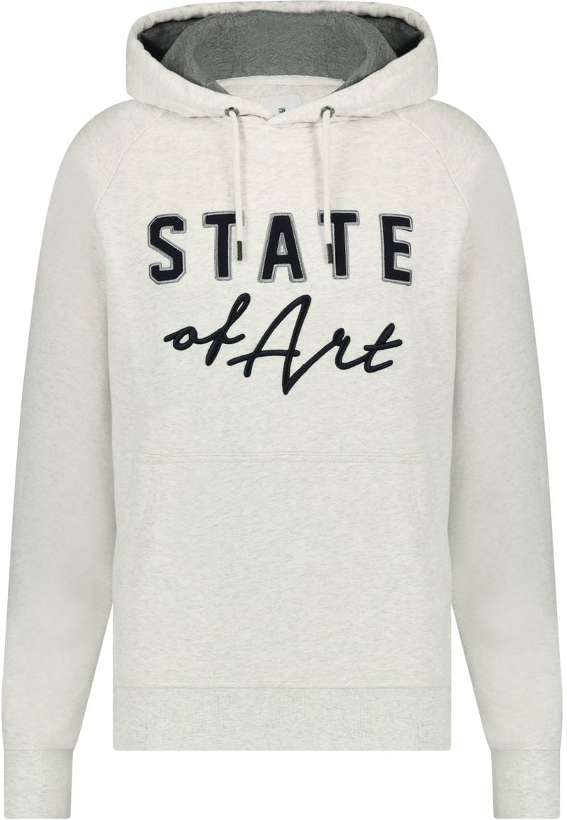 State of Art Hoodie Logo Greige