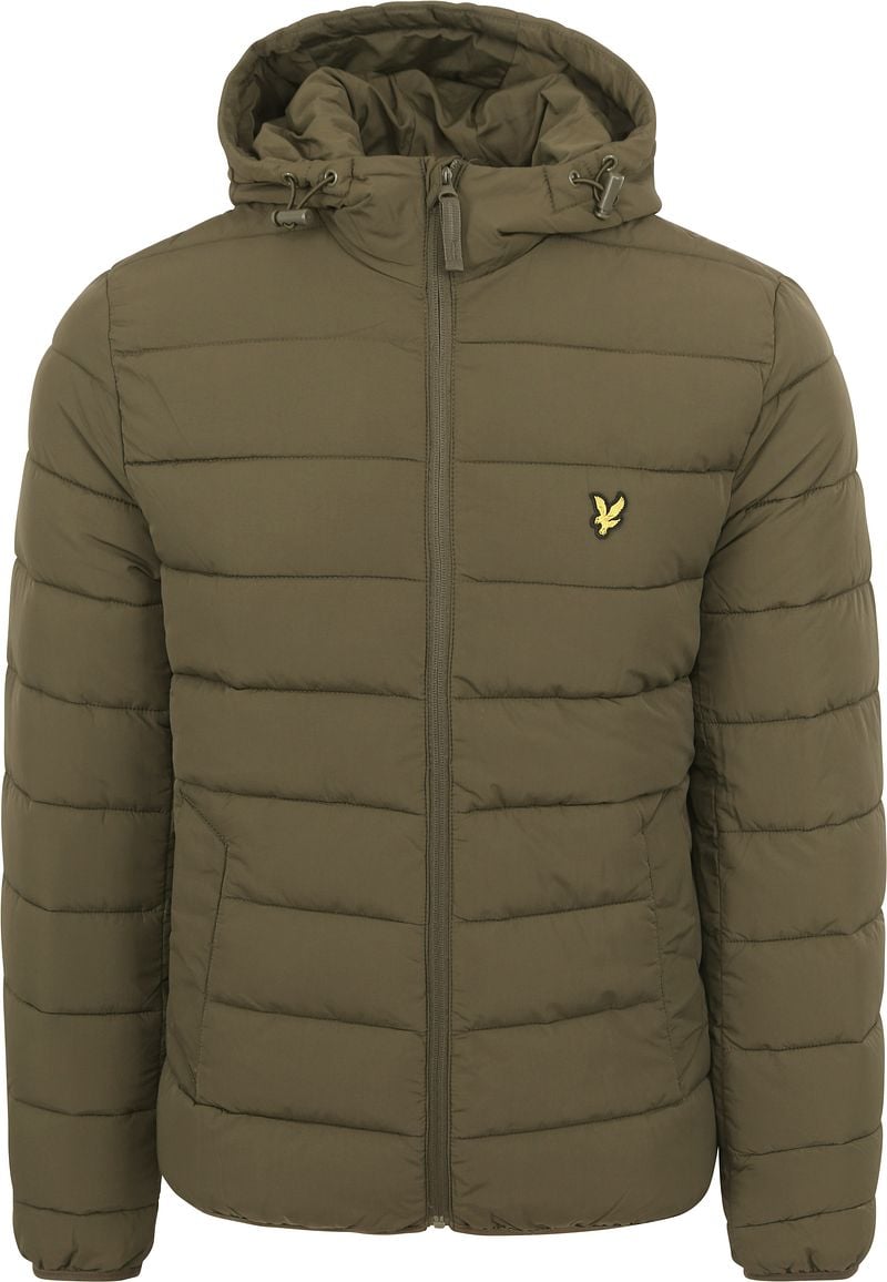 Lyle & Scott Lightweight Jacke Olivgrün - Größe S günstig online kaufen